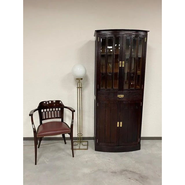Antique Secession Bookcase, 1890s For Sale - Image 12 of 14