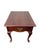Queen Anne Vintage Thomasville Queen Anne Mahogany Side Table For Sale - Image 3 of 11