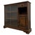 Antique Early 20th Century English Linenfold Oak Bookcase For Sale - Image 3 of 14