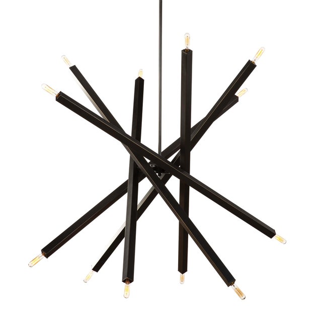 Traditional Regina Andrew Viper Chandelier in Oil Rubbed Bronze For Sale - Image 3 of 7