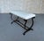 Gilt Spanish Iron Bench With Lyre-Shaped Base For Sale In New York - Image 6 of 12