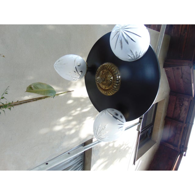 1970s Vintage Ceiling Light and Wall Light, 1970s, Set of 2 For Sale - Image 5 of 12