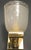 Transparent 1950s Italian Mid-Century Murano Glass & Brass Sconces. Barovier E Toso - Set of Six For Sale - Image 8 of 8