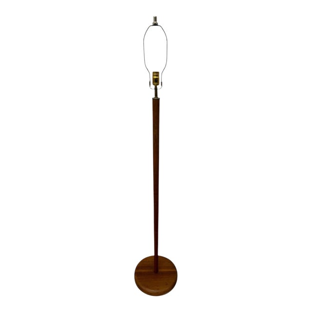 Mid 20th Century Danish Modern Teak Floor Lamp For Sale