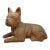 Late 19th Century Terracotta Bulldog For Sale