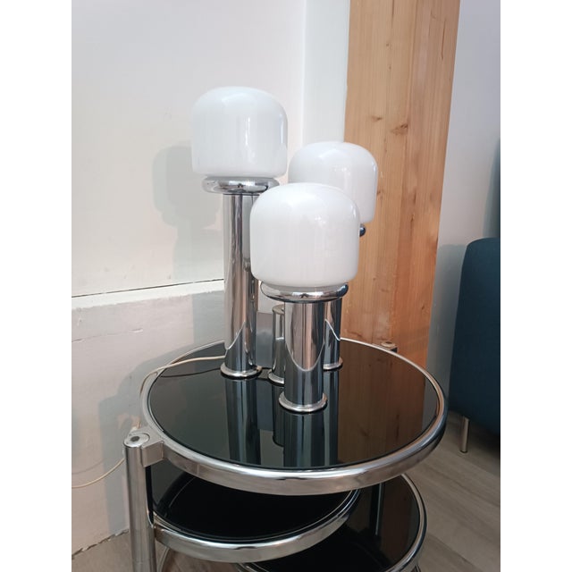 Space Age Table Lamp in Murano Glass, 1970s For Sale - Image 3 of 10