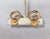 Vintage 1980s Signed Napier Goldtone Hoop Clip Earrings-2 Pieces For Sale In Philadelphia - Image 6 of 9