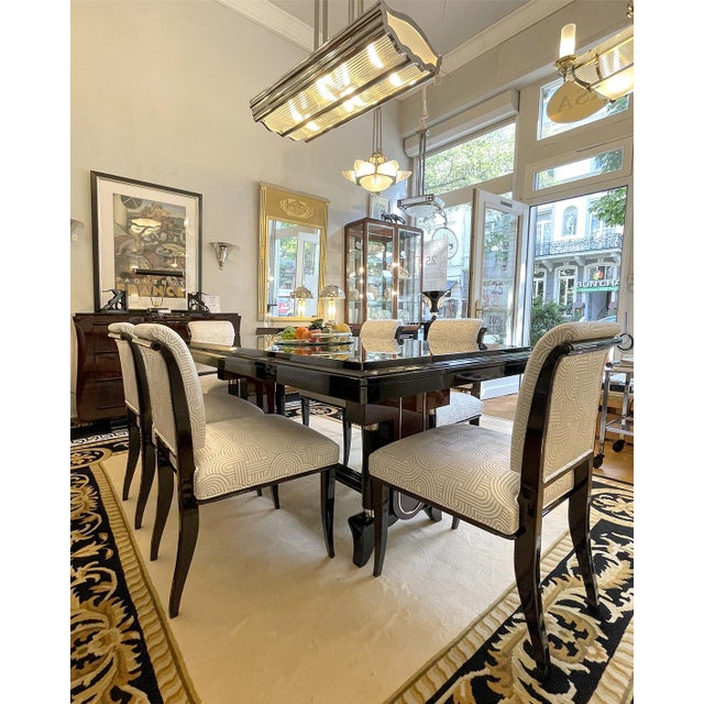 Art Deco Dining Table by Jules Leleu For Sale - Image 10 of 16