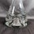 Large 1930s Cone Shaped Crystal Decanter With Solid Base For Sale - Image 4 of 6