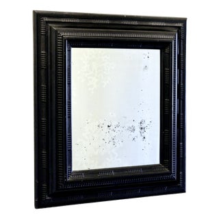 Flemish Baroque Mirror with Original Mercury Glass For Sale