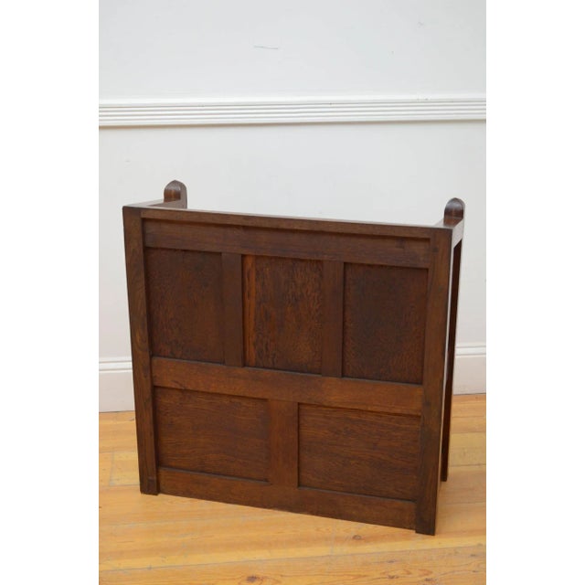 Gothic Revival Oak Hall Bench For Sale - Image 12 of 14