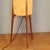 1950s Danish Teak Floor Lamp with Raffia Shade, 1950s For Sale - Image 5 of 9
