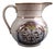 Orange Order Commemorative Jug in Polychrome Earthenware from Staffordshire, 1840s For Sale