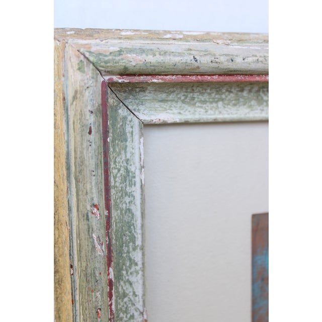 French 1950's Signed Portrait "The White Headed Girl"/Dated 1951 For Sale - Image 3 of 5