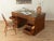 Antique English-Style Desk very good craftsmanshiphigh-quality materialsdovetailed solid wood drawersMade in UK Width: 153...