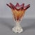 Modern Modern Red and Orange Bullicante Murano Glass Vase, 1970s For Sale - Image 3 of 13