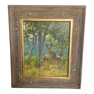 Brian Jarvi African Animal Oil Painting For Sale