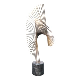 1970s Curtis Jere Modernist Table Sculpture For Sale