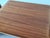 Wood Overlap Tray Side Table in Walnut by Eric Pfeiffer, 2000s For Sale - Image 7 of 15