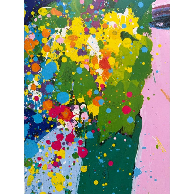 Walasse Ting (1929–2010), Galerie Moderne Silkeborg, Exhibition Poster, 1986 For Sale - Image 11 of 11