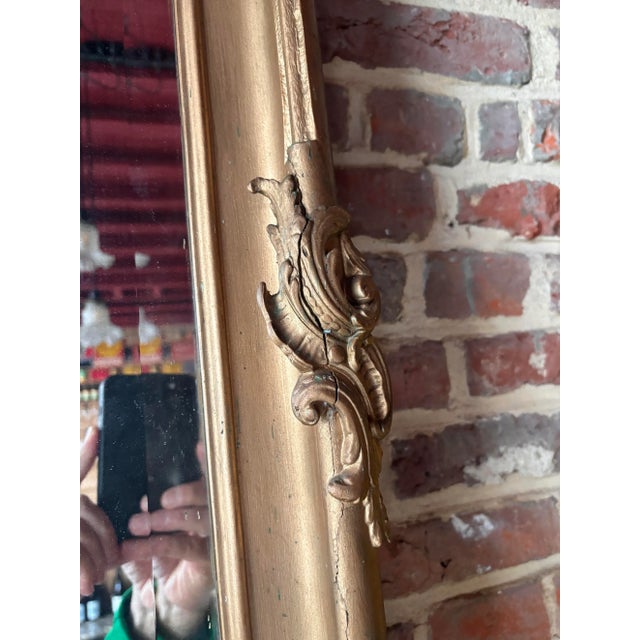 Louis XV Wood & Plaster Mirror For Sale - Image 5 of 9