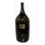 Large Antique French Hand Blown and Painted Wine Bottle, Normandy, Circa 1880s For Sale