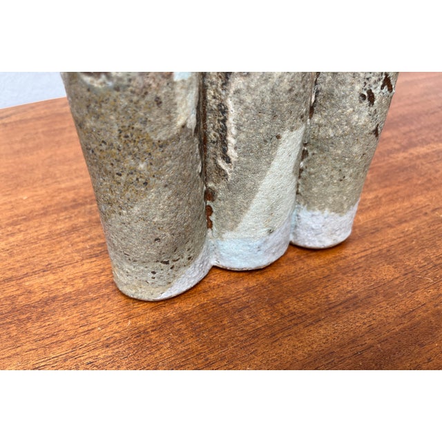 Vintage German Studio Pottery Vase by Renate and Hans Heckmann, 1987 For Sale - Image 11 of 18