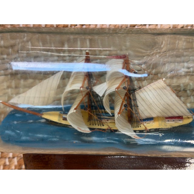 Vintage Ship in a Bottle For Sale In Charleston - Image 6 of 10