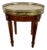 French Marble Top Bouillotte Martini Table For Sale