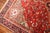 Red Antique Sarouk Ferehan Rug - 6'11" x 10' For Sale - Image 8 of 12
