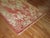 Antique Zabihi Collection Watermelon Red Oushak Rug For Sale - Image 4 of 8