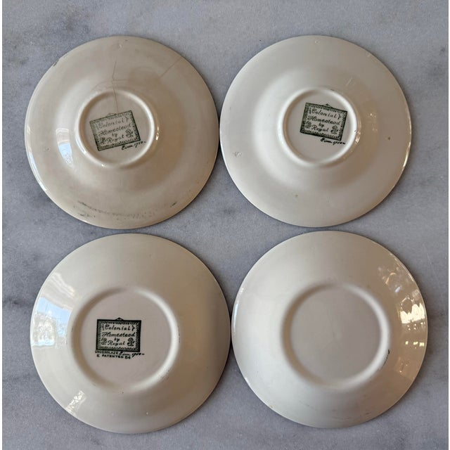 Vintage Royal China Colonial Homestead Green Dinnerware - 13 Pieces For Sale - Image 11 of 12