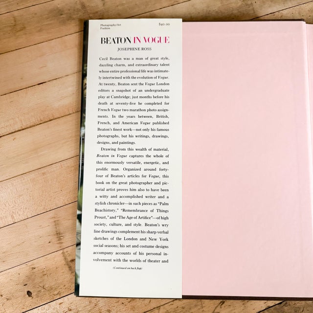 From the inside dust jacket: Cecil Beaton was a man of great style, dazzling charm, and extraordinary talent whose entire...