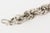 Vintage Sterling Silver Italian Hallmarked Twisted Chain Link Sculptural Collar Necklace For Sale - Image 10 of 12
