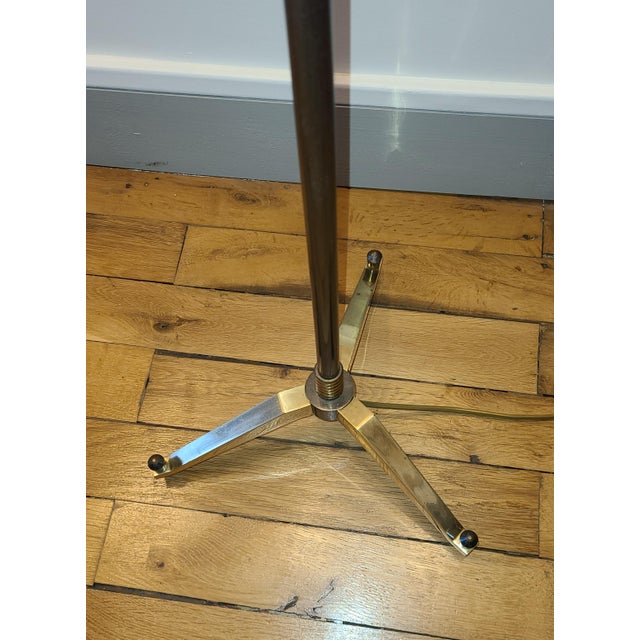1950s Mid-Century Floor Lamp from Maison Petitot, 1950s For Sale - Image 5 of 12