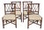 Chairs Chinese Chippendale - Set Four French Country Bamboo Dining Room Chairs For Sale