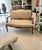 Early 20th Century French Louis XV Style Giltwood Carved Settee in Cream Upholstery For Sale - Image 9 of 9