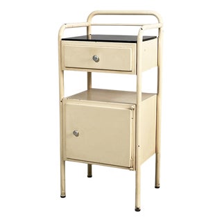 Mid-Century Modern Italian Iron and Glass Sideboard, 1940s For Sale