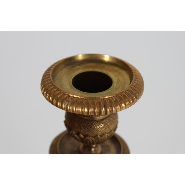 Antique 19th Century Empire Danish Floor Candelabra For Sale - Image 4 of 11