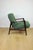 Wood Vintage PRL Lounge Chair in Green Boucle, 1970s For Sale - Image 7 of 12