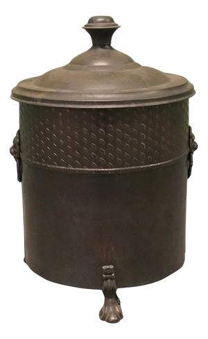 Art Deco Gothic Coal Bucket, 1930