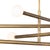 Regina Andrew Beaubien Steel Chandelier, Natural Brass For Sale - Image 4 of 6