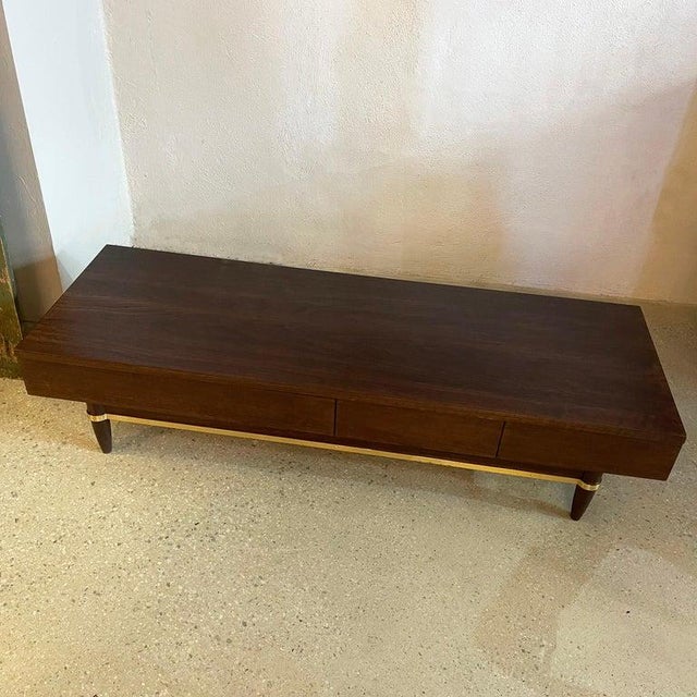 1950s American of Martinsville Console Coffee Table Media
