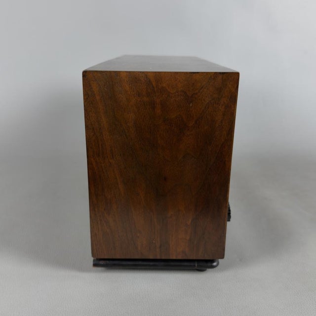 Vintage Type 113 B Wooden Tube Radio from Philips For Sale - Image 3 of 16