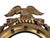 Early 19th Century American Federal Giltwood Convex Bullseye Eagle Mirror A striking, highly collectible example of early...