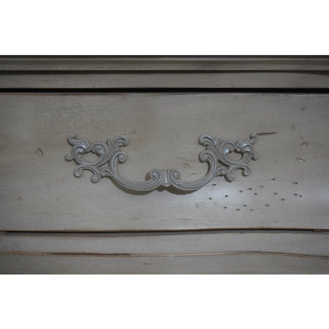 Marble Top Italian Style Commode Chest For Sale - Image 11 of 17