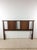 Mid Century Modern Walnut Headboard With Turned Wood Frame For Sale - Image 15 of 18
