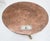 Copper 33" Dia Round Top Gueridon Center Cafe Table on Paint Decorated Iron Base For Sale - Image 9 of 12