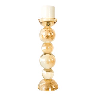 Mid-Century Modern Style Lucite Candlestick For Sale