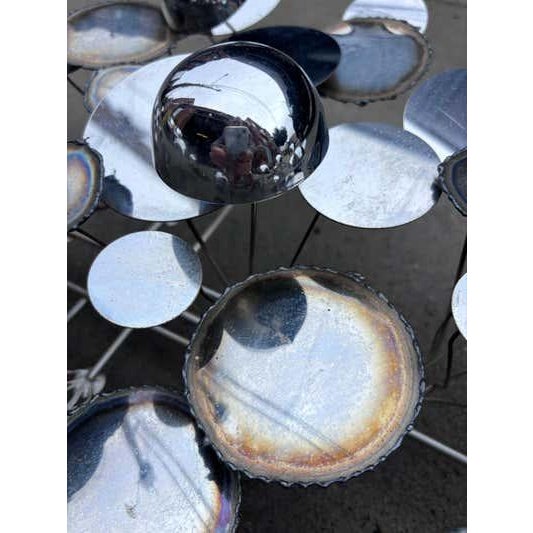 Metal Curtis Jere' Raindrop Wall Sculpture For Sale - Image 7 of 9
